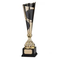 Quest Laser Cut Gold and Black Presentation Cup 465mm