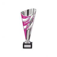 Razor Pink and Silver Presentation Cup 240mm