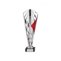 Vision Silver and Red Presentation Cup 255mm