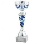 Charleston Presentation Cup Silver and Blue 325mm : New 2019