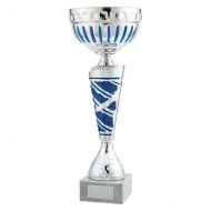 Charleston Cup Silver and Blue 360mm - TR19106E