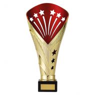 All Stars Premium Rapid Trophy Award Gold and Red 260mm : New 2019