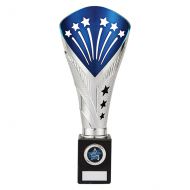 All Stars Premium Rapid Trophy Award Silver and Blue 305mm : New 2019