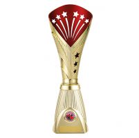 All Stars Deluxe Rapid Trophy Award Gold and Red 360mm : New 2019