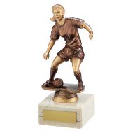 Swerve Girls Footbal Trophy Award 215mm : New 2019