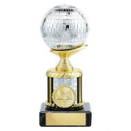 Glitterball Dance Trophy Award 155mm : New 2019