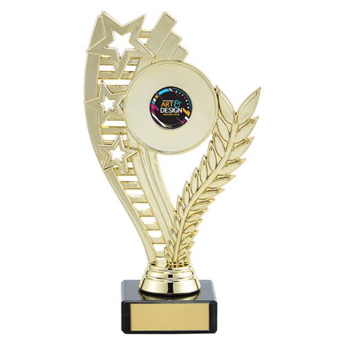 Athena Multi-Sport Trophy Award Gold 185mm : New 2019