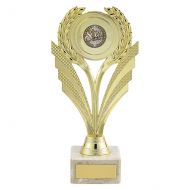 Amor Multi-Sport Trophy Award Gold 195mm : New 2019