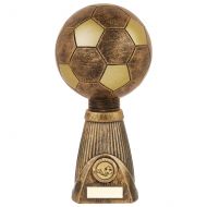 Planet Football Deluxe Rapid 2 Trophy Award Antique Bronze and Gold 285mm : New 2019