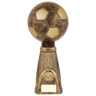 Planet Football Deluxe Rapid 2 Trophy Award Antique Bronze and Gold 315mm : New 2019
