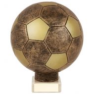 Planet Football Legend Rapid 2 Trophy Award Antique Bronze and Gold 175mm : New 2019