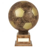 Planet Football Legend Rapid 2 Trophy Award Antique Bronze and Gold 210mm : New 2019