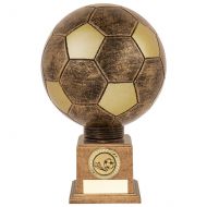Planet Football Legend Rapid 2 Trophy Award Antique Bronze and Gold 225mm : New 2019