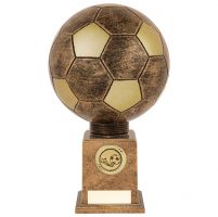 Planet Football Legend Rapid 2 Trophy Award Antique Bronze and Gold 245mm : New 2019