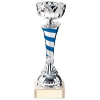Eternity Presentation Cup Silver and Blue 190mm : New 2020