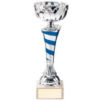 Eternity Presentation Cup Silver and Blue 240mm : New 2020