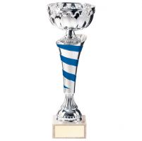 Eternity Presentation Cup Silver and Blue 270mm : New 2020