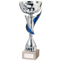 Empire Presentation Cup Silver and Blue 300mm : New 2020