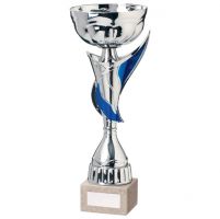 Empire Presentation Cup Silver and Blue 360mm : New 2020