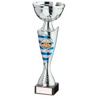 Commander Presentation Cup Silver and Blue 225mm : New 2020