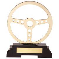 Arcadia Steering Wheel Metal Trophy Award 190mm : New 2020