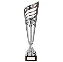 Monza Lazer Cut Metal Presentation Cup Silver 460mm : New 2020