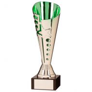 Sunfire Plastic Cup Silver - Green 230mm : New 2022