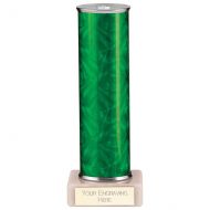 Superstars Tube Trophy Green 175mm : New 2022