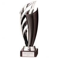 Spartan Plastic Trophy Silver - Black 185mm : New 2022