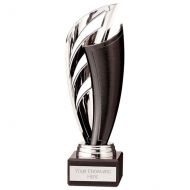Spartan Plastic Trophy Silver - Black 195mm : New 2022
