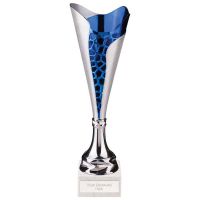 Utopia Classic Cup Silver & Blue 345mm : New 2023