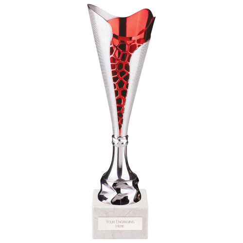 Utopia Classic Cup Silver & Red 365mm : New 2023