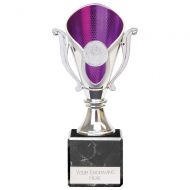 Wizard Legend Trophy Silver & Purple 195mm : New 2023