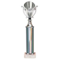 Wizard Plastic Trophy Silver 340mm : New 2023