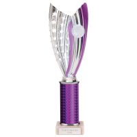 Glamstar Plastic Trophy Purple 330mm : New 2023