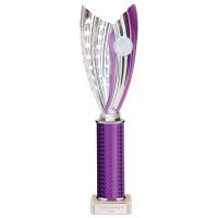 Glamstar Plastic Trophy Purple 355mm : New 2023
