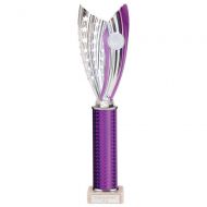 Glamstar Plastic Trophy Purple 380mm : New 2023
