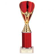 Rising Stars Plastic Trophy Red 255mm : New 2023
