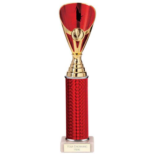 Rising Stars Plastic Trophy Red 305mm : New 2023