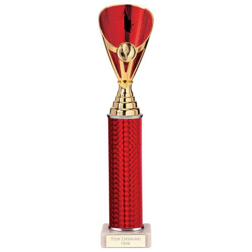 Rising Stars Plastic Trophy Red 330mm : New 2023