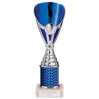 Rising Stars Plastic Trophy Blue 230mm : New 2023