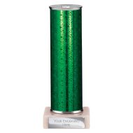 Superstars Tube Trophy Green 175mm - NEW 2025 - TR25573F